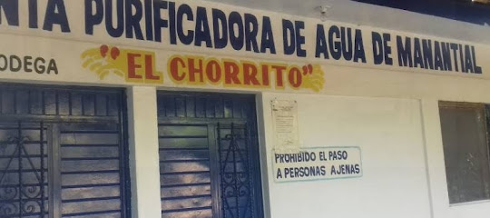Planta Purificadora De Agua Manantial (El Chorrito)