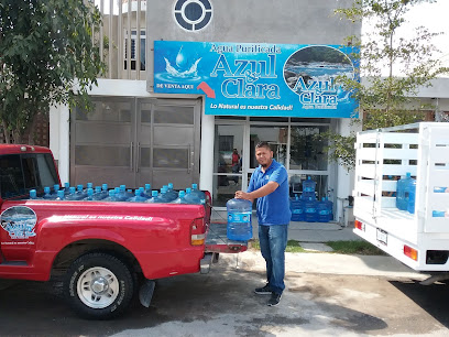 Purificadora De Agua Azul Y Clara