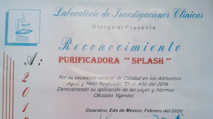 Negocio Purificadora De Agua Splash