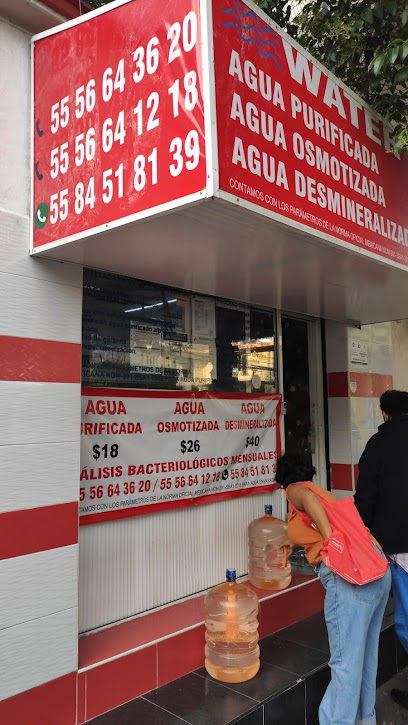 Purificadora De Agua Water Pura Y Venta De Hielo